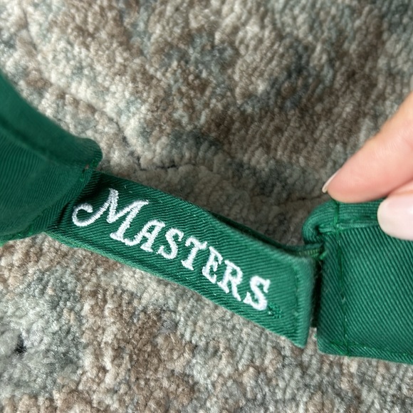 Masters golf Visor low rider style green American needle - Picture 6 of 7